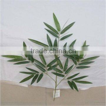 Artificial bamboo leaf for indoor using