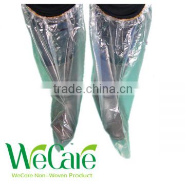 Disposable PE transparent Boot Cover with elastic