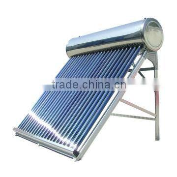 Stainless steel non pressure solar water heater, solar geysers, solar hot water heating system