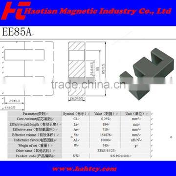 Soft Magnet Ferrite Core for Flyback Transformer EE70 EE85 photo-2