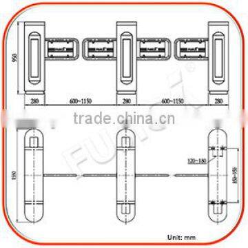 Automatic Gates for Pedestrian Access Control for Buildings photo-6