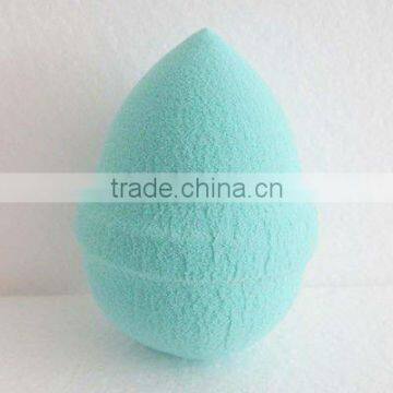 2012 hot-selling belt water-drop sponge , green egg sponge with belt