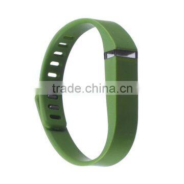 16 solid color available TPU+TPE material replacement band for fitbit flex wristband with factory price