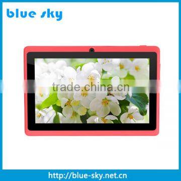 Q88 7 inch Tablet PC Android 4.4 2000mAh Battery WiFi Quad Core 1.5GHz DDR3 Googl 8GB A33 7" HD 1024x600 Dual Cameras