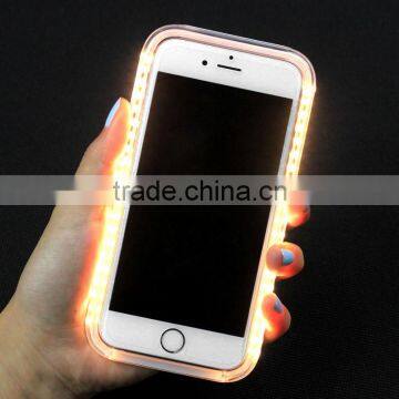 3d Printer Manufacturer China High Quality LED Lumee pc Phone Case for Iphone 6s 7 for Huawei P9 for Iphone 7 for Samsung S7