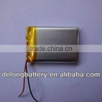 3.7V 1500mAh Lipo battery lithium polymer battery for game player GPS battery china manufacturer