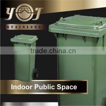 Decorative Plastic Recycling Square Design Dustbin