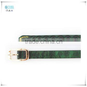Embossed Pattern Ladies Belt Hot Design Women Style Custom Genuine Leather Woman Belt