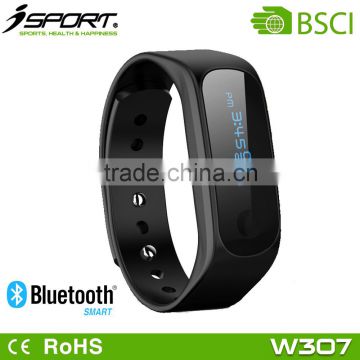 IOS Android Phone Call, SMS Notification OLED Display Bluetooth Pedometer