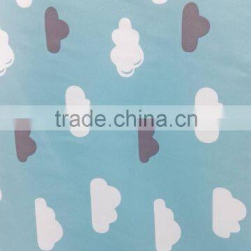 suppliers CDC 100% polyester crepe fabric paper printed fabric