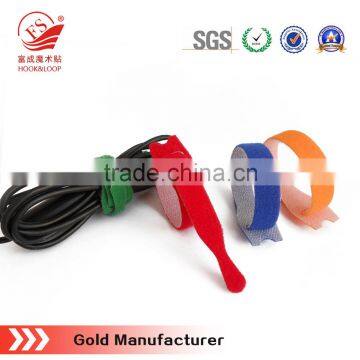 Wholesale Flexible 100% Nylon Material Hook Loop Cable Tie photo-2