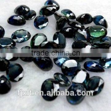 6*8mm natural oval gemstone blue sapphire