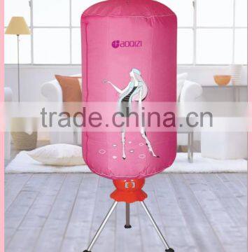 PTC heating portable clothes dryer