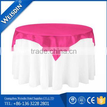 Made In China Factory Sale Polyester Round Wedding Table Cloth