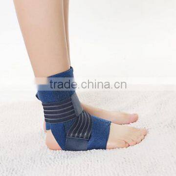 medical orthopedic elastic ankle support brace with bandage