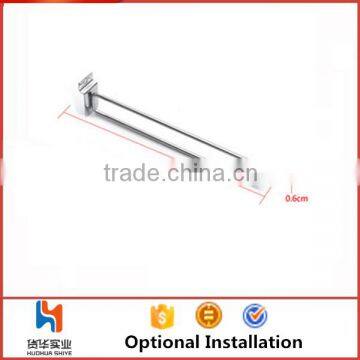 Huohua Wholesale Double Prong Supermarket Slatwall Hook photo-4
