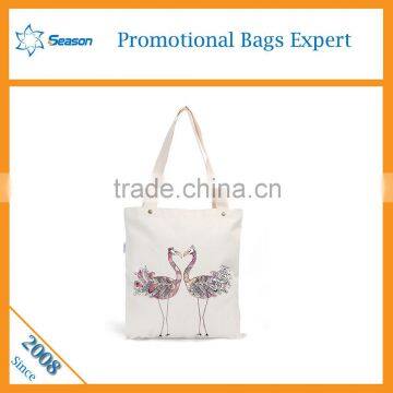 White Color Yiwu Supplier Canvas Shopping Tote Bag Cotton for OEM Supplier's Choice