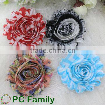 Wholesale New Stripped Shabby Flower Trim In Stock