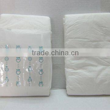 Grade A Hote Sale disposable baby nappies with hook and loop tape