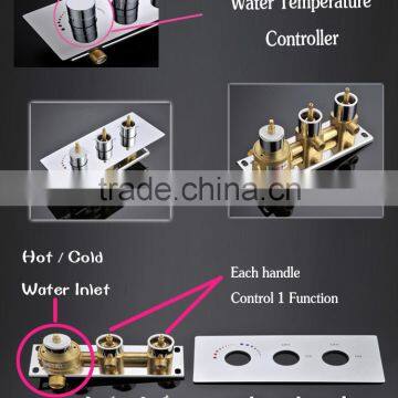 Sanitary Fitting High Quality Hot Cold Mixing Water Valve 2 Way Diverter Water Flow Shower Controller photo-4