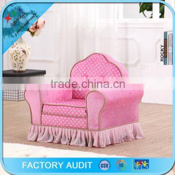 Pink Girl Crushed Velvet Sofa, Love Seat Fabric Sofa