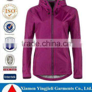 2016 Wholesale Waterproof Breathable Rain Jacket Brand Name Hoodies Jackets