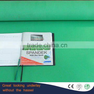green EVA underlayment back flooring moistureproof