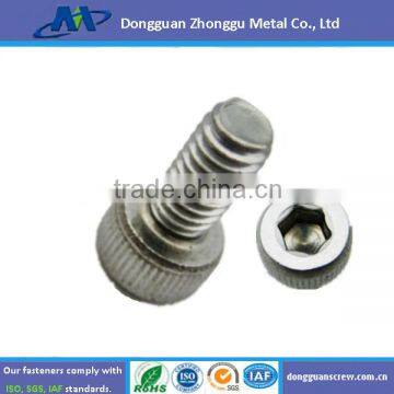 socket flat head stainless steel hex bolt din933