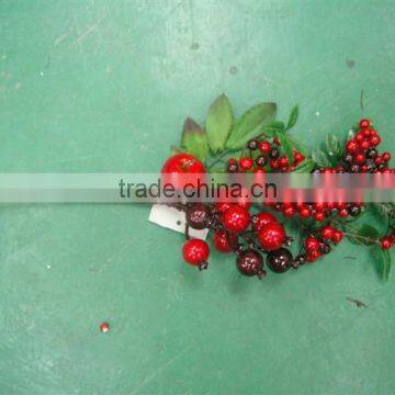 Window Christmas Display Artificial Fruit Branch photo-6