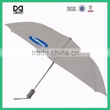 8k Cheap Promotional 3 Fold Umbrella With Logo Print