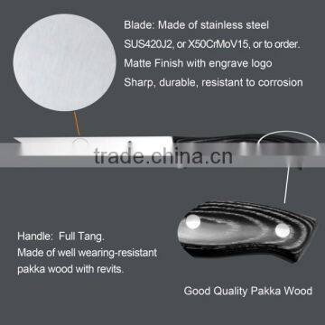 Hot Sale Wooden Handle Boning Knife With Cheap Price photo-2