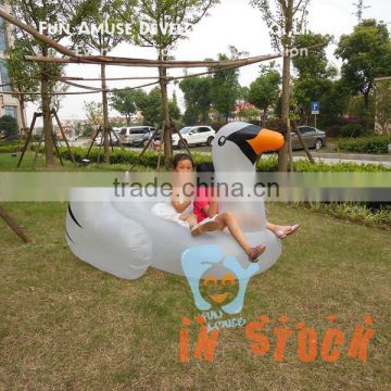 New attractive product adult pool toys inflatable swan float for fun