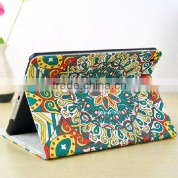 2014 new fashion leather stand case for ipad 4