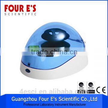 Low Noise Mini Laboratory Centrifuge with Carbon Fiber Angle and Strip Rotors