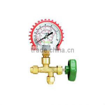 HS-488AH One-way Manifold Gauge Forging Brass Valve Body