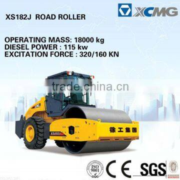 XS182J XCMG Mechanical single drum vibratory road roller
