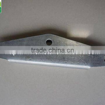 High quality hot dip galvanized steel yoke plate for overhead transmission line