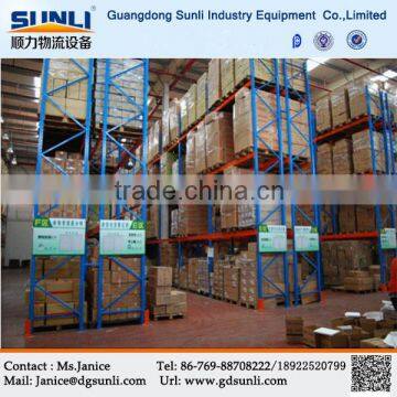 Logistic Equipment Heavy Duty Storage Double Deep Pallet Rack