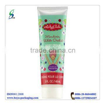 squeeze plastic cosmetic tubes print your label,LOGO