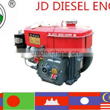 high quality single cylinder JD 170 diesel engine