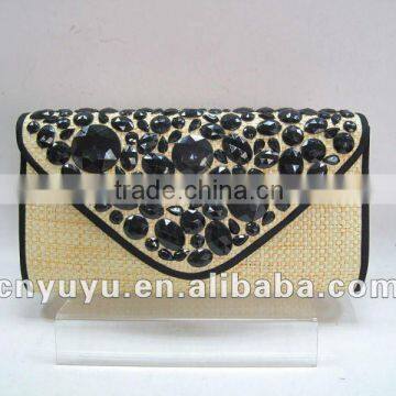 Luxury handmade Party Wear Purse Clutch Handbag (YY2151)