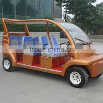 Widely used electric sightseeing car!! cylindrical hydraulic shock-absorber, automatic thermostat.