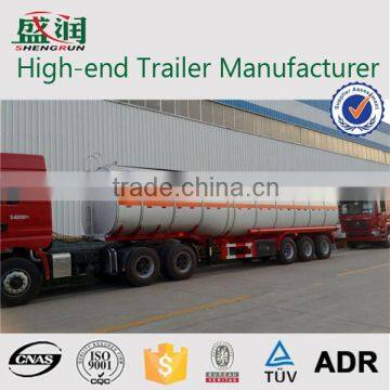 Shandong Shengrun fuel tanker trailer dimensions optional