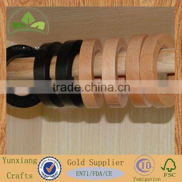 Wooden Scarf Display Hanger Ring photo-2