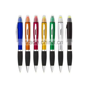 Multi Colored The Most Popular twist Highlight Pen touch pen promotional pen