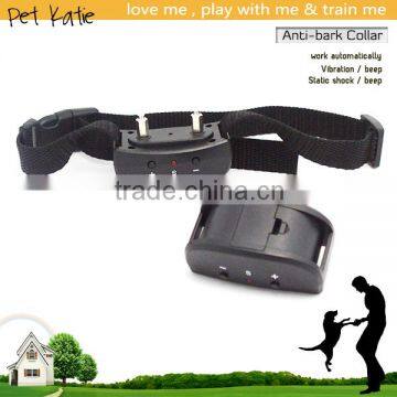 7 Levels Sensitivity Adjustable Vibrate Training Dog Bark Silencer Collar