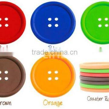 Whosale Round Tea Cup Sets Silicone Coaster photo-2