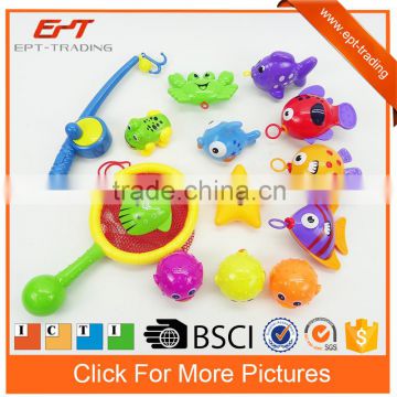 Funny intelligent baby toys fishing game for bath