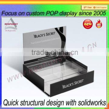 tradeshow advertisement counter top acrylic display box