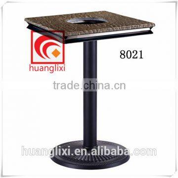 Composite base, environmental protection table feet, black imitation iron table rack